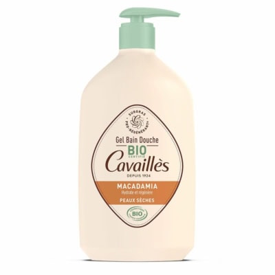 Rogé Cavaillès Gel Bain Douche Peaux Sèches Macadamia Bio 400 ml