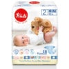 TRUDI Couches Bébés T2 3-6Kg 18 Piéces