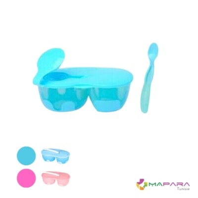 BAMBINI Set Repas Bébé Bol + Cuillère 6m+ Réf 480