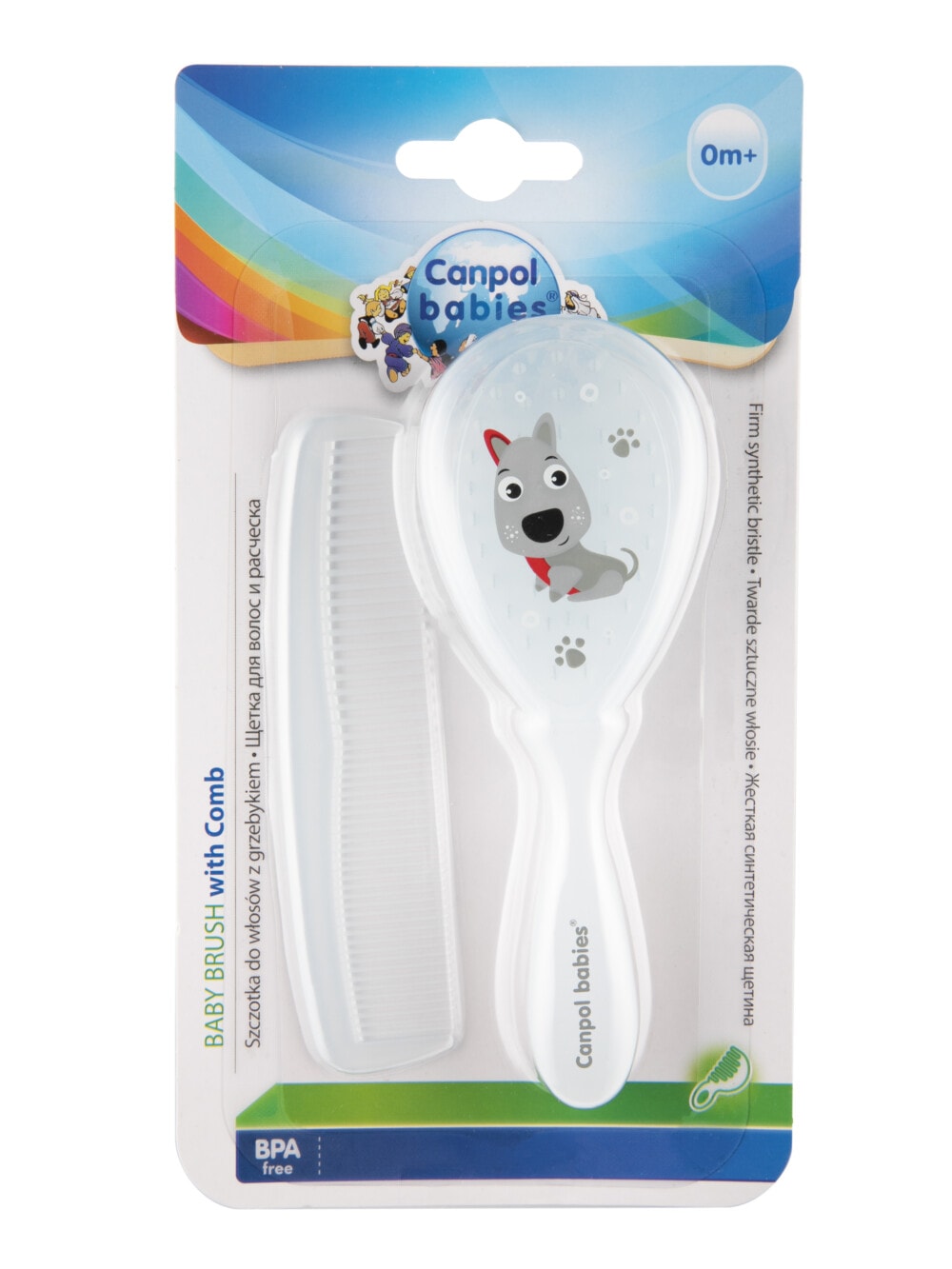 Canpol babies set brosse + peigne collection teddy - 2/419