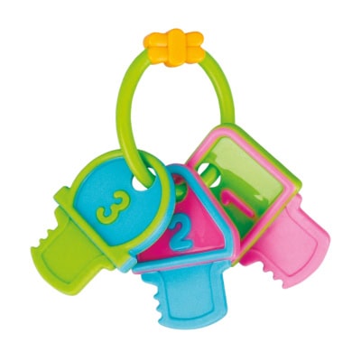 Canpol Hochet pour Bébés avec Anneau de Dentition KEYS - 2/132