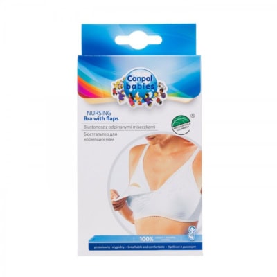 Canpol Soutien Gorge d'Allaitement Coton 80/B - 26/756