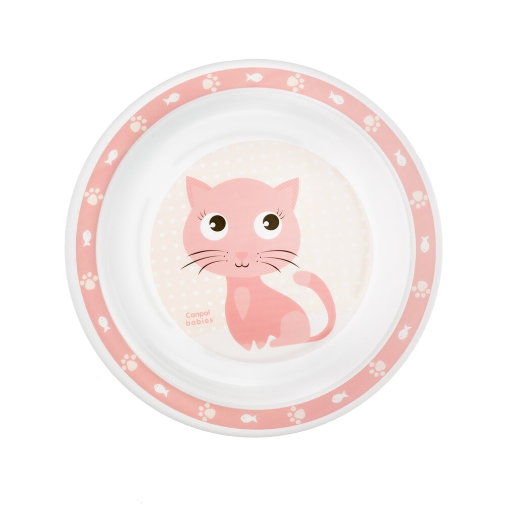 Canpol vaisselle en plastique cute animals chat - 4/401