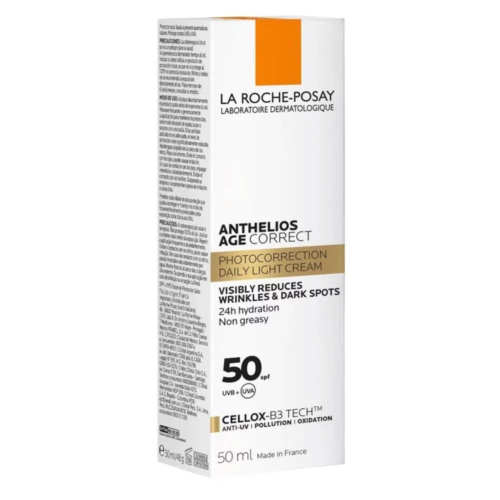 La roche posay anthelios age correct soin quotidien spf50 50ml