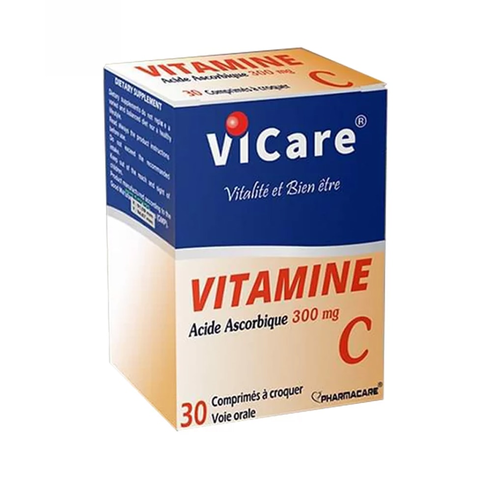 Pharmacare Vicare Vitamine C 30 Comprimés