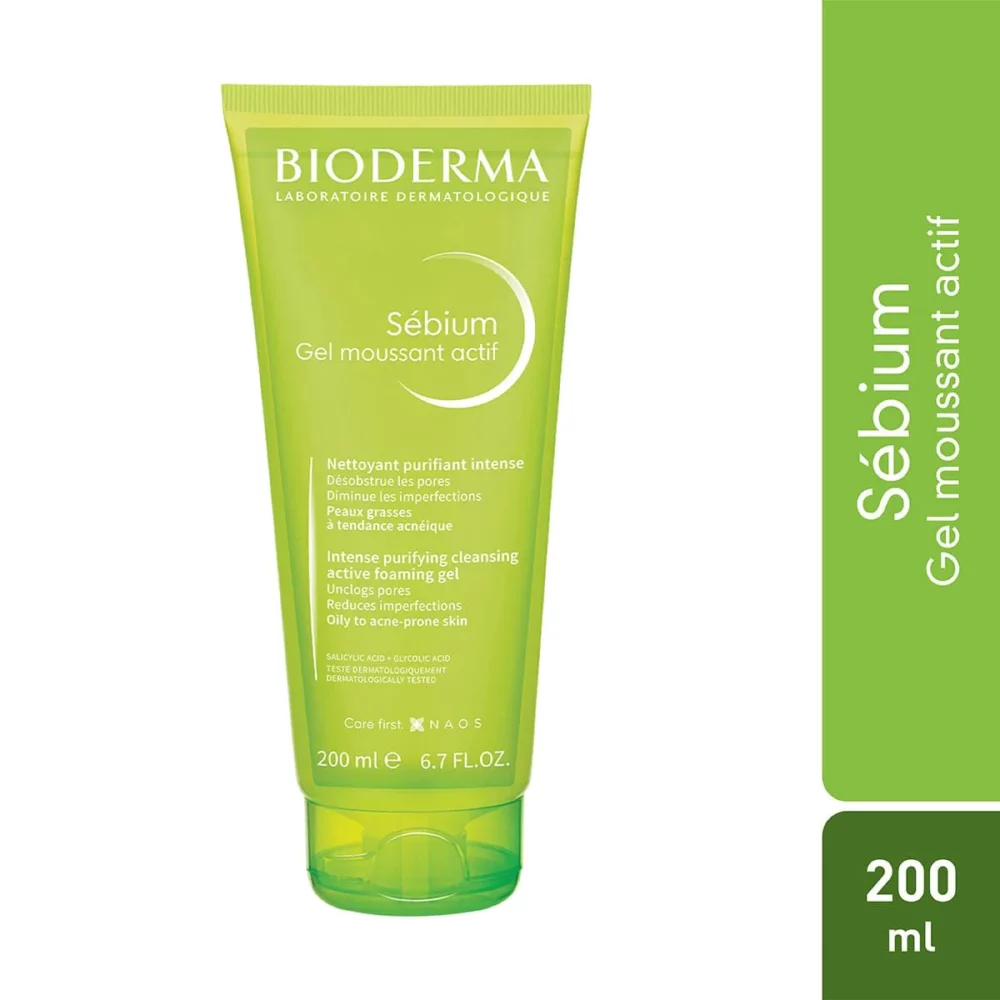 Bioderma sébium gel moussant actif 200ml