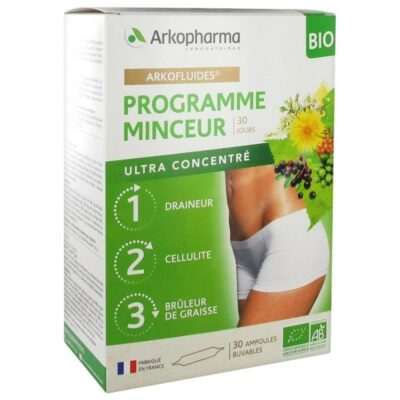 Arkopharma Arkofluides Programme Minceur Bio 3x10 Ampoules