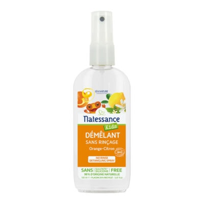 Natessance Kids Démêlant Bio sans Rinçage Orange-Citron 150 ml