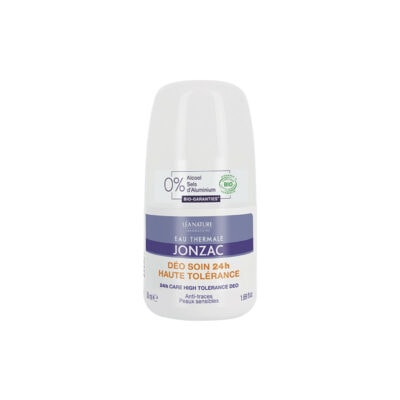 JONZAC Déo Haute Tolérance 24H Anti-Trace Bio Peaux Sensibles 50ml