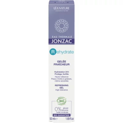 Jonzac rehydrate gelée fraîcheur bio 50 ml