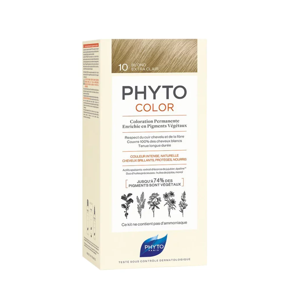 Phyto phytocolor couleur 10 blond extra clair