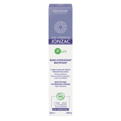 Jonzac Pure Creme Hydratante Matifiante Bio 50 ml