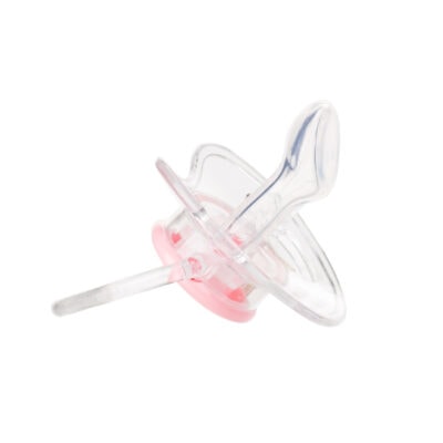 Canpol sucette orthodontique en silicone 0-6 mois rose 22/565