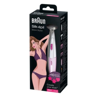 Braun tondeuse 3-en-1 silk-épil fg1100 rose