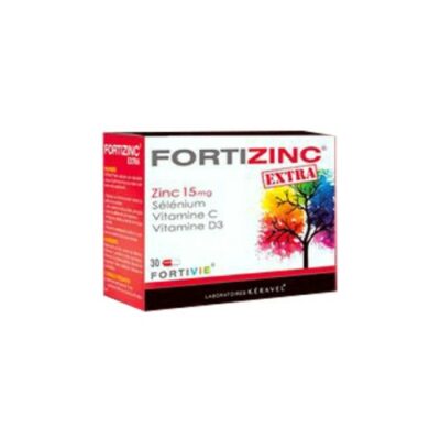 KERAVEL FortiZinc Extra 30 Gélules