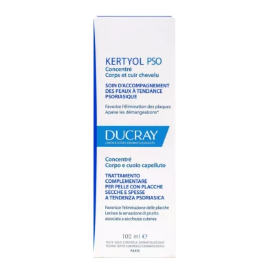 Ducray Kertyol P.S.O. Concentré Corps et Cuir Chevelu 100 ml