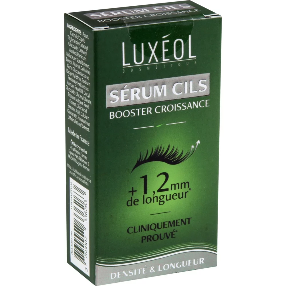 Luxeol sérum cils booster croissance