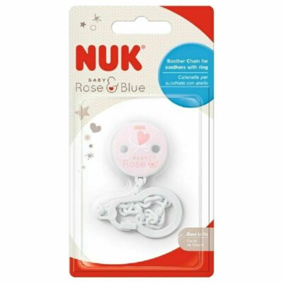 NUK Attache Sucette Rose