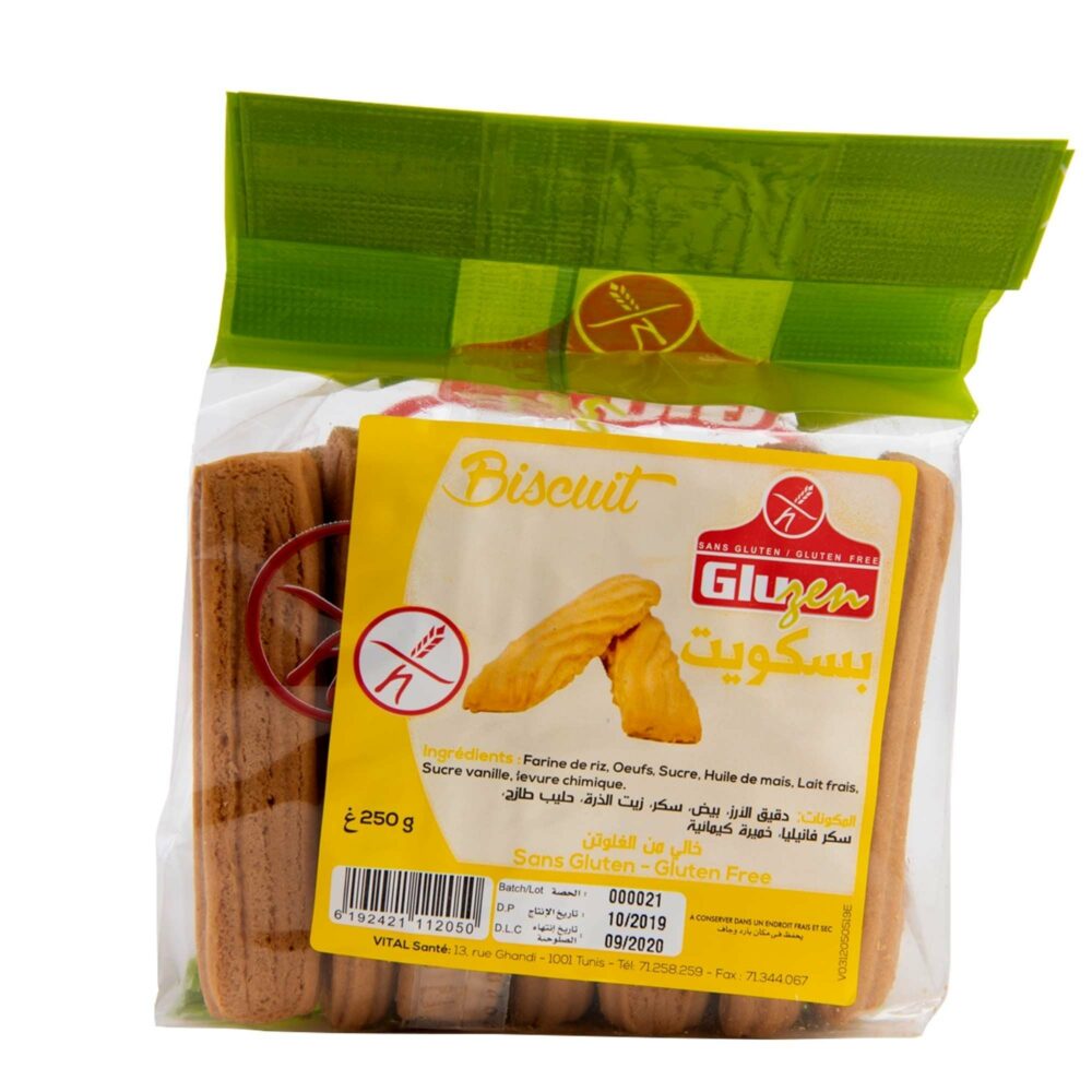 Gluzen biscuits traditionnels sans gluten 250g