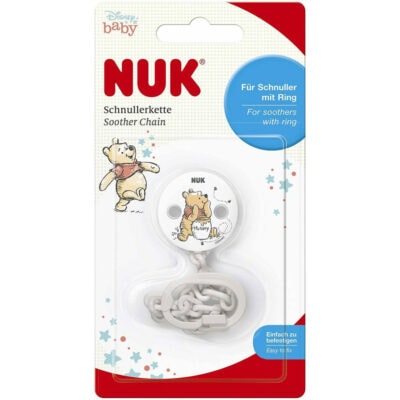 Nuk attache sucette winnie blanc