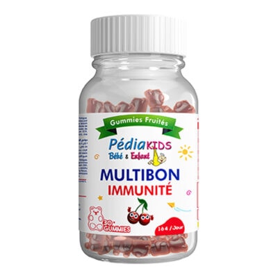 Pédiakids Multibon Immunité 30 Gummies