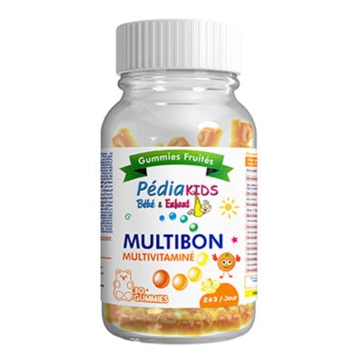 Pédiakids Multibon Multivitaminé 30 Gummies