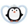 NUK Sucette Space Penguin avec Boite 0-6 Mois