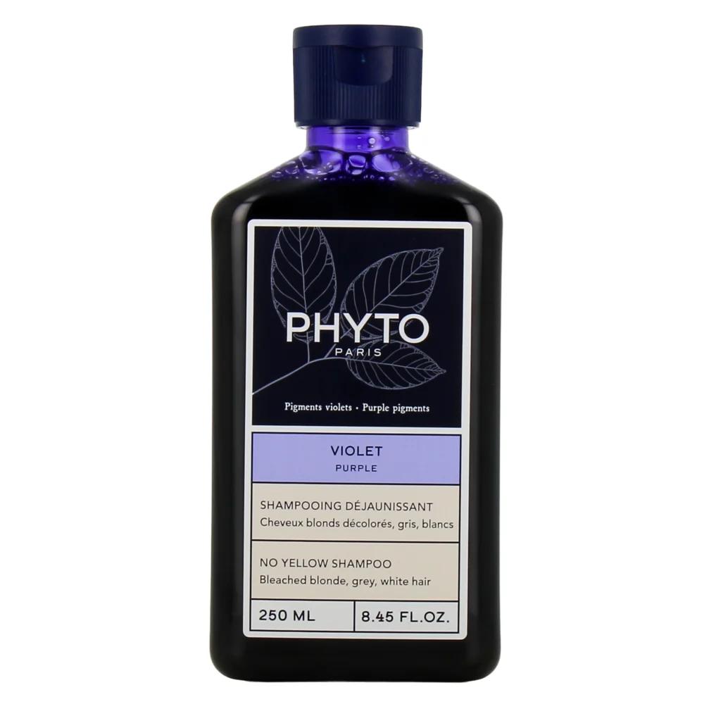 Phyto violet shampoing déjaunissant réparateur 250ml