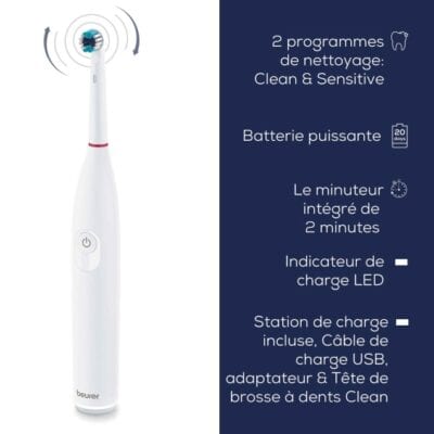 Beurer tb 30 brosse a dents electrique