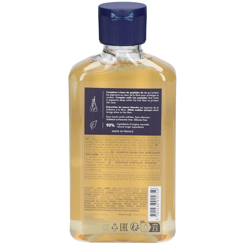 Phyto couleur shampoing anti dégorgement 250ml