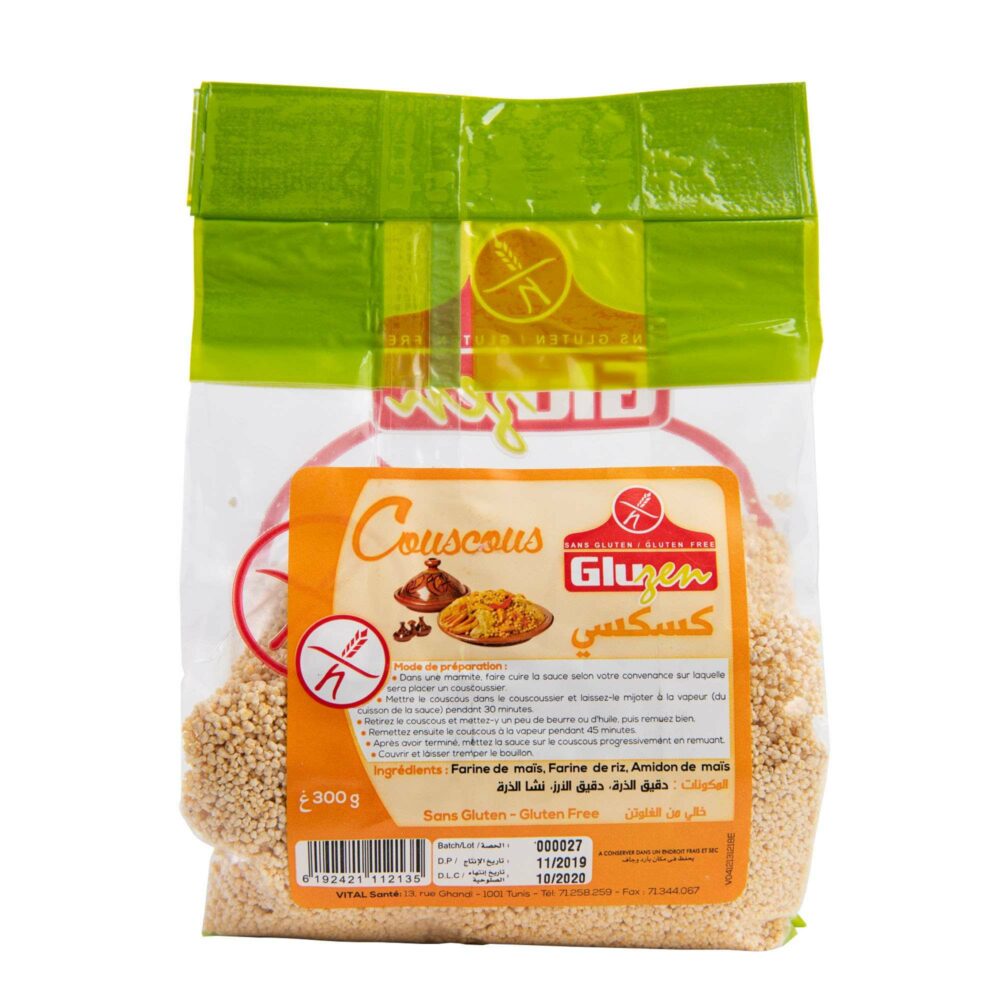 Gluzen couscous sans gluten 300g