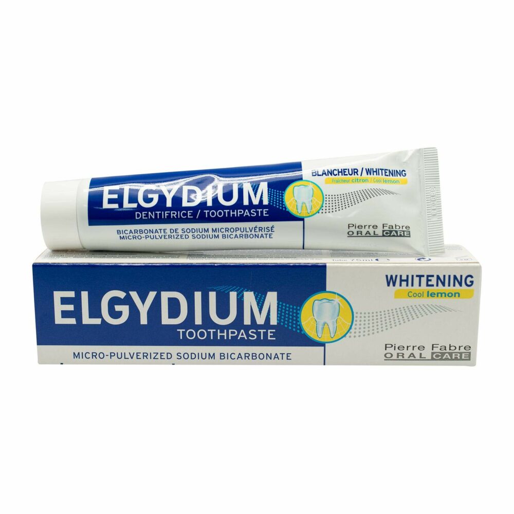 Elgydium dentifrice blancheur citron