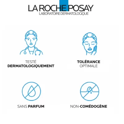 La roche posay toleriane gel moussant purifiant apaisant double nettoyant 400ml