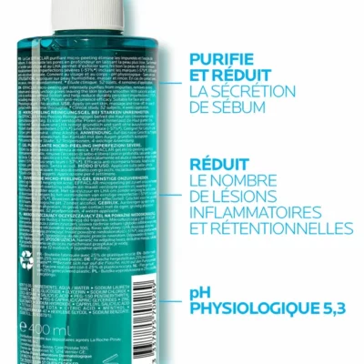 La roche-posay effaclar gel purifiant micro-peeling 400 ml