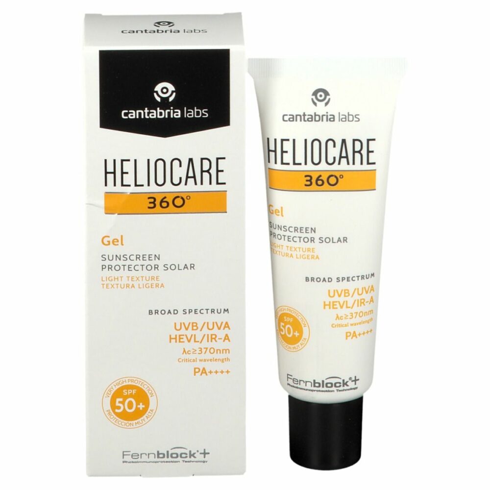 Heliocare 360° gel protecteur solaire spf50+ 50ml