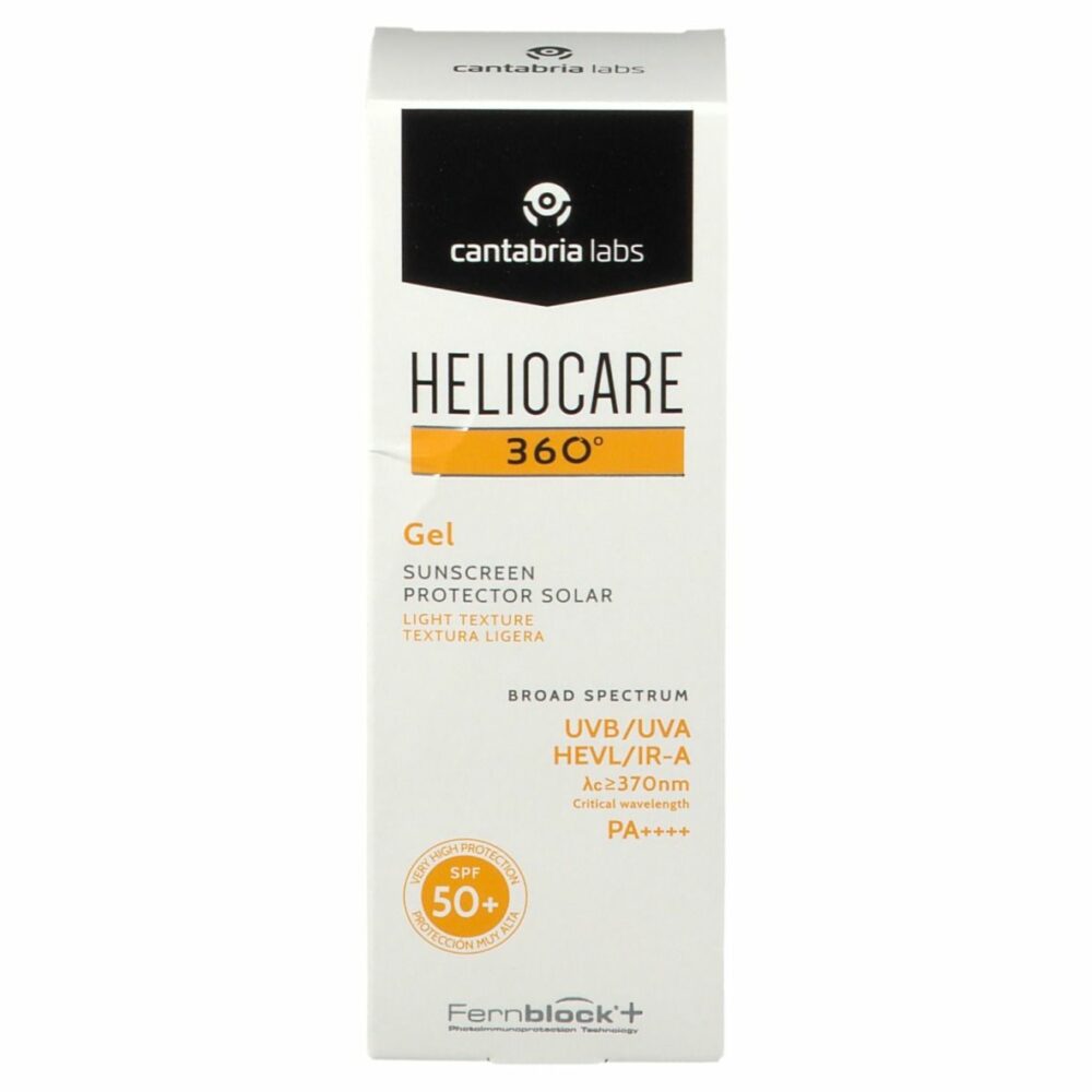 Heliocare 360° gel protecteur solaire spf50+ 50ml