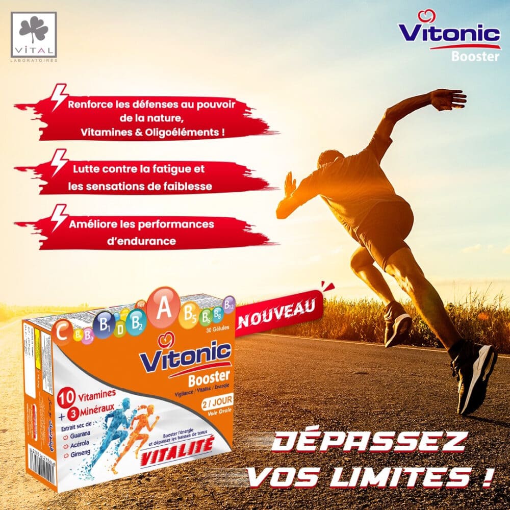 Vitonic booster vitalité 30 gélules