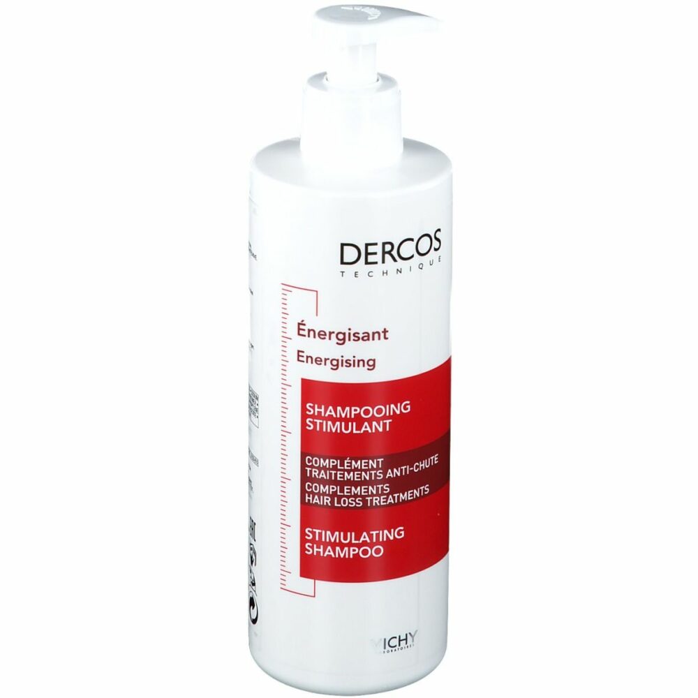 Vichy dercos shampooing energy+ stimulant anti-chute à l'aminexil 400ml