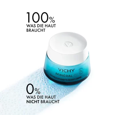 Vichy minéral 89 crème boost d'hydratation 72h 50ml