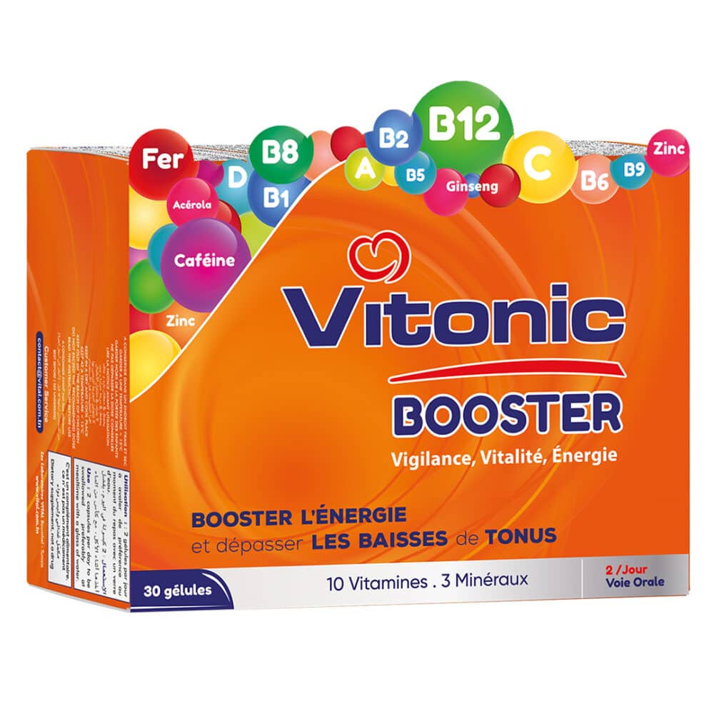 Vitonic booster vitalité 30 gélules