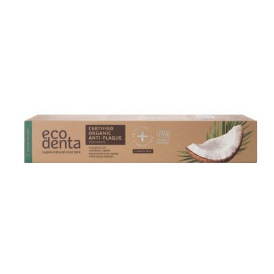 Ecodenta dentifrice bio anti-plaque coco 75ml