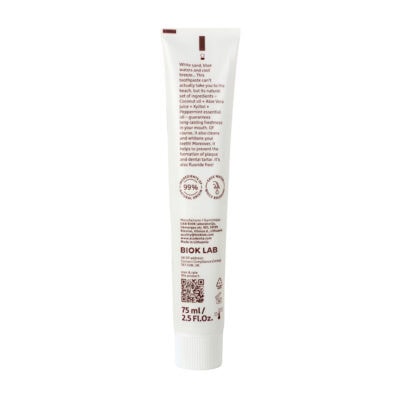 Ecodenta dentifrice bio anti-plaque coco 75ml