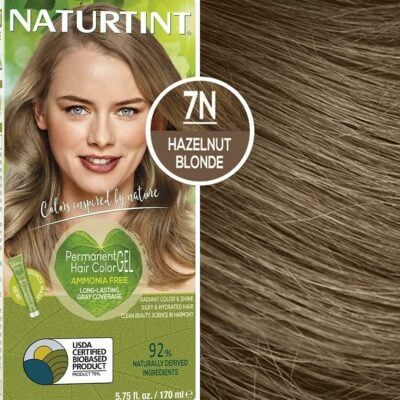 Naturtint colorant permanent en gel 7n blond noisette 170ml