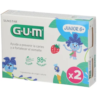 Gum dentifrice junior lot de 2 x 50ml