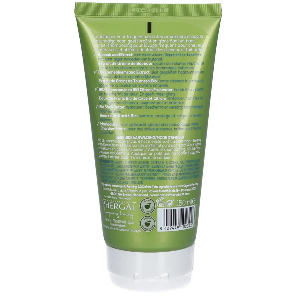 Naturtint après-shampooing protecteur fixateur de couleur 150ml