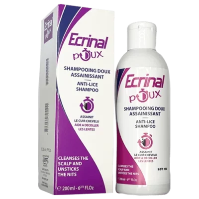 Ecrinal Shampoing Anti Poux Doux Assainissant 200ml