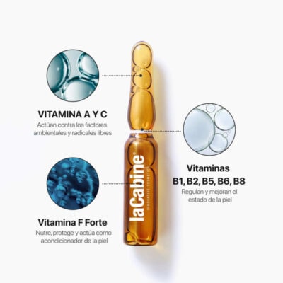 Lacabine ampoules multivitamines