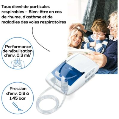 Beurer ih 21 inhalateur air comprimé 1. 2 bar