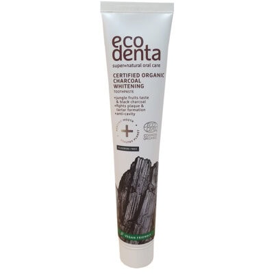 Ecodenta dentifrice bio blanchissant au charbon 75ml