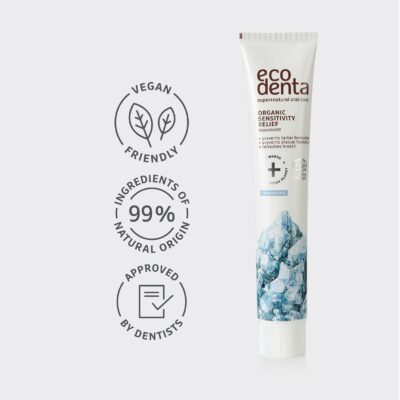 Ecodenta dentifrice bio dents sensibles au sel 75ml